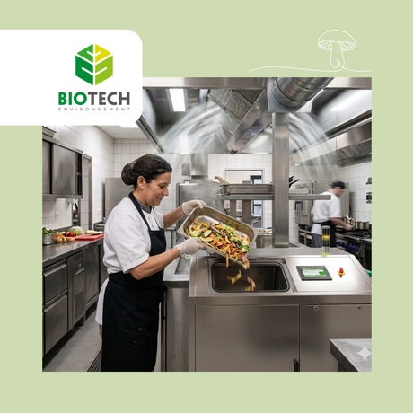 Optimisation de la ventilation des digesteurs en cuisine collective avec notre Storm 12