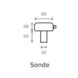 Sonde de vitesse pour sorbonne de laboratoire